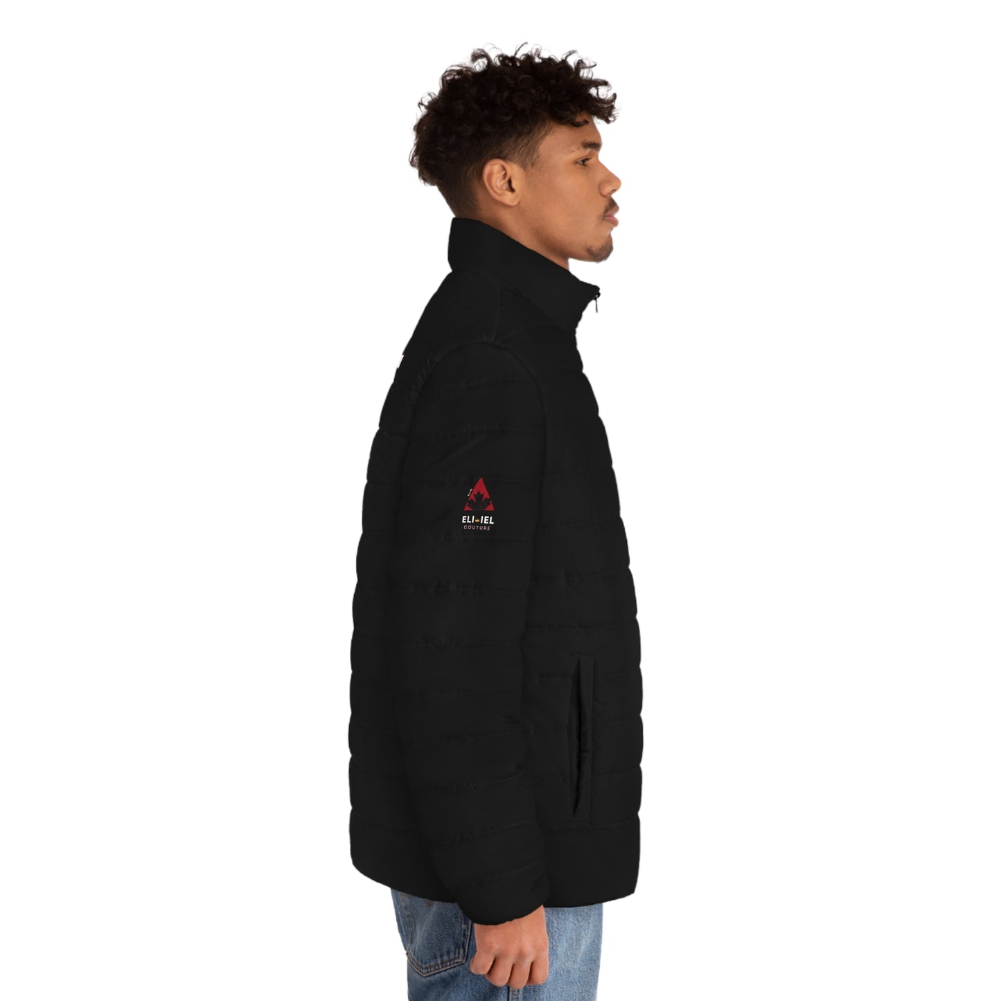 Stylish Men's Puffer Jacket, Winter Outerwear, Casual Coat, Cold Weather Fashion, Trendy Layer, Everyday Jacket