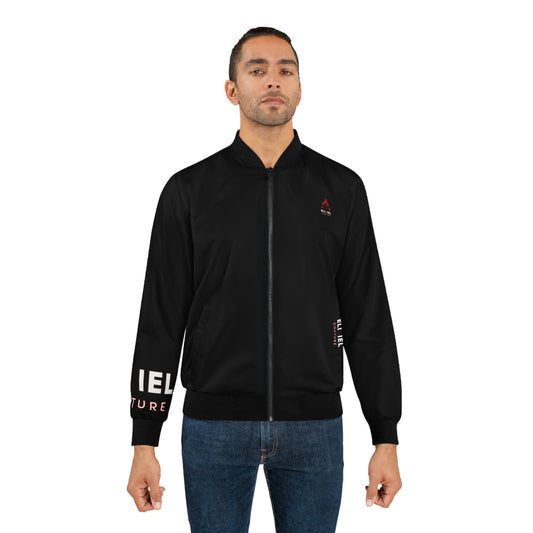Stylish Men's Bomber Jacket, Streetwear Fashion, Casual Outerwear, Gift for Him, Fall Essential, AOP Design
