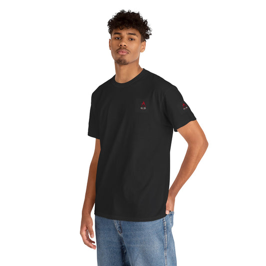 Unisex Heavy Cotton Tee with Minimalist Design, Stylish Casual Tee for Everyday Wear, Graphic T-shirt, Gift for Him and Her