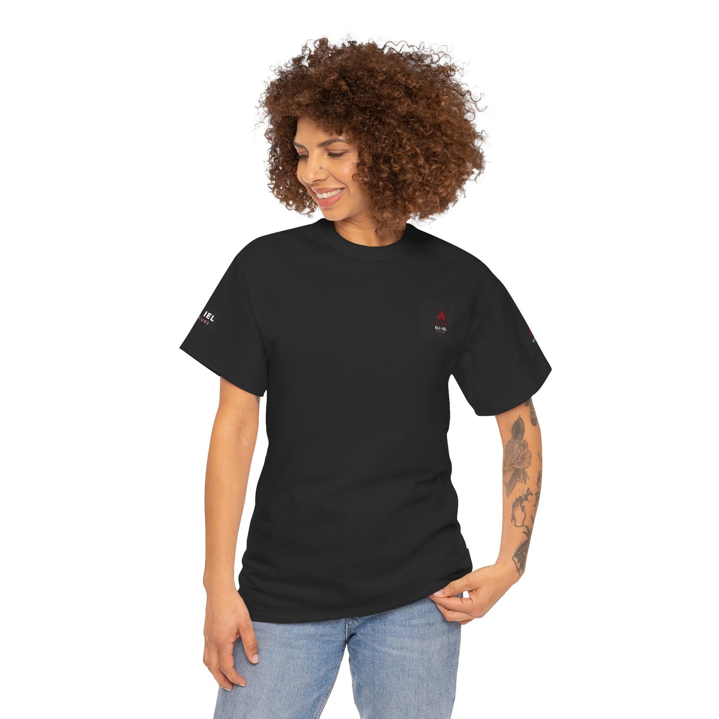 Unisex Heavy Cotton Tee with Minimalist Design, Stylish Casual Tee for Everyday Wear, Graphic T-shirt, Gift for Him and Her